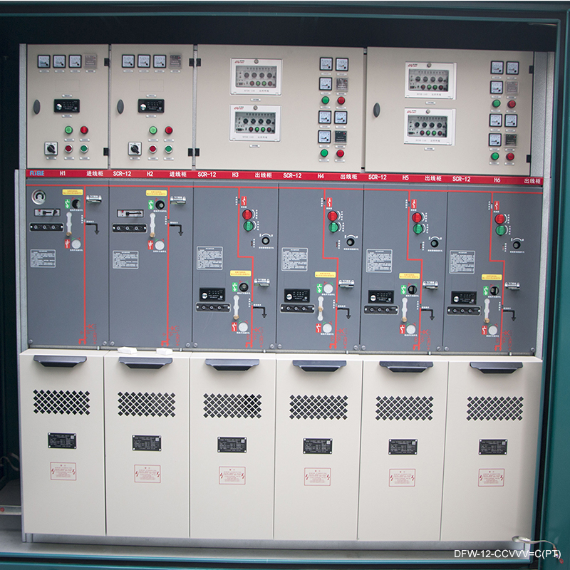 11KV MV Compact SF6 RMU Panel de celdas con aislamiento de gas 630A 34.5KV 50HZ precio bajo