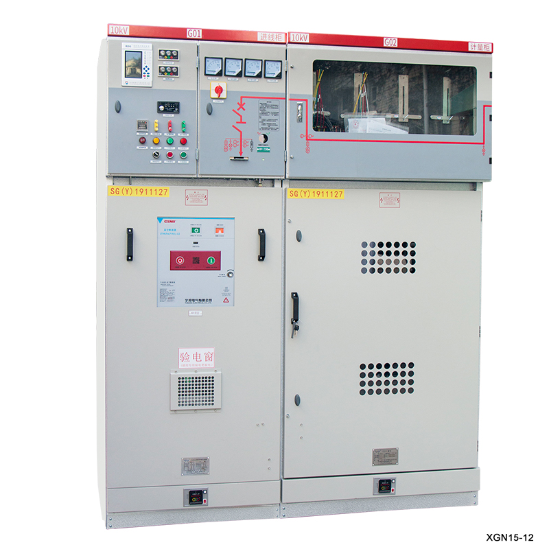 OEM ODM 11KV - 45KV Unidad de RMU de anillo de aislamiento de gas de alto voltaje con aislamiento de metal Unidad principal Aparamenta de RMU